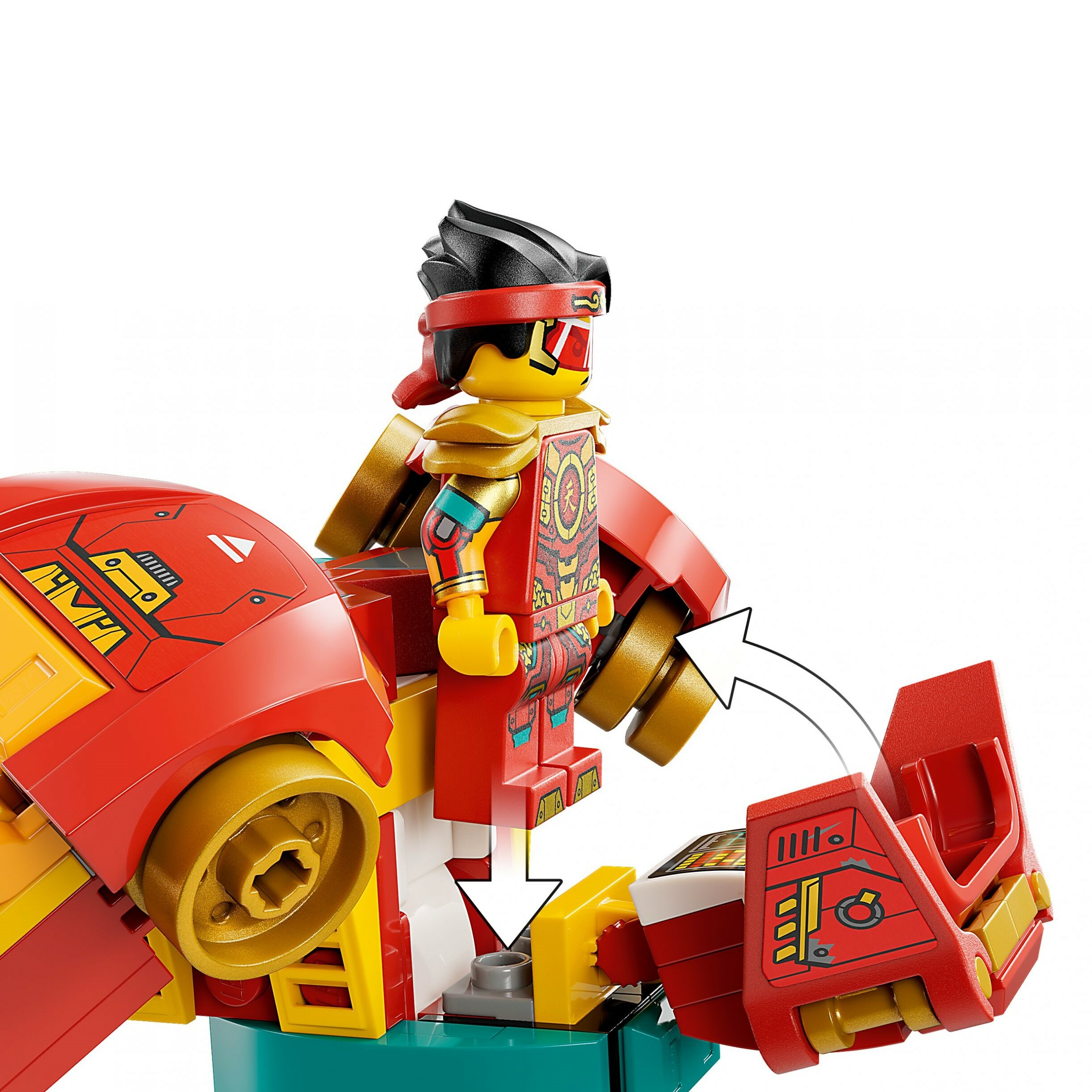 80040 - Monkie Kid's Combi Mech