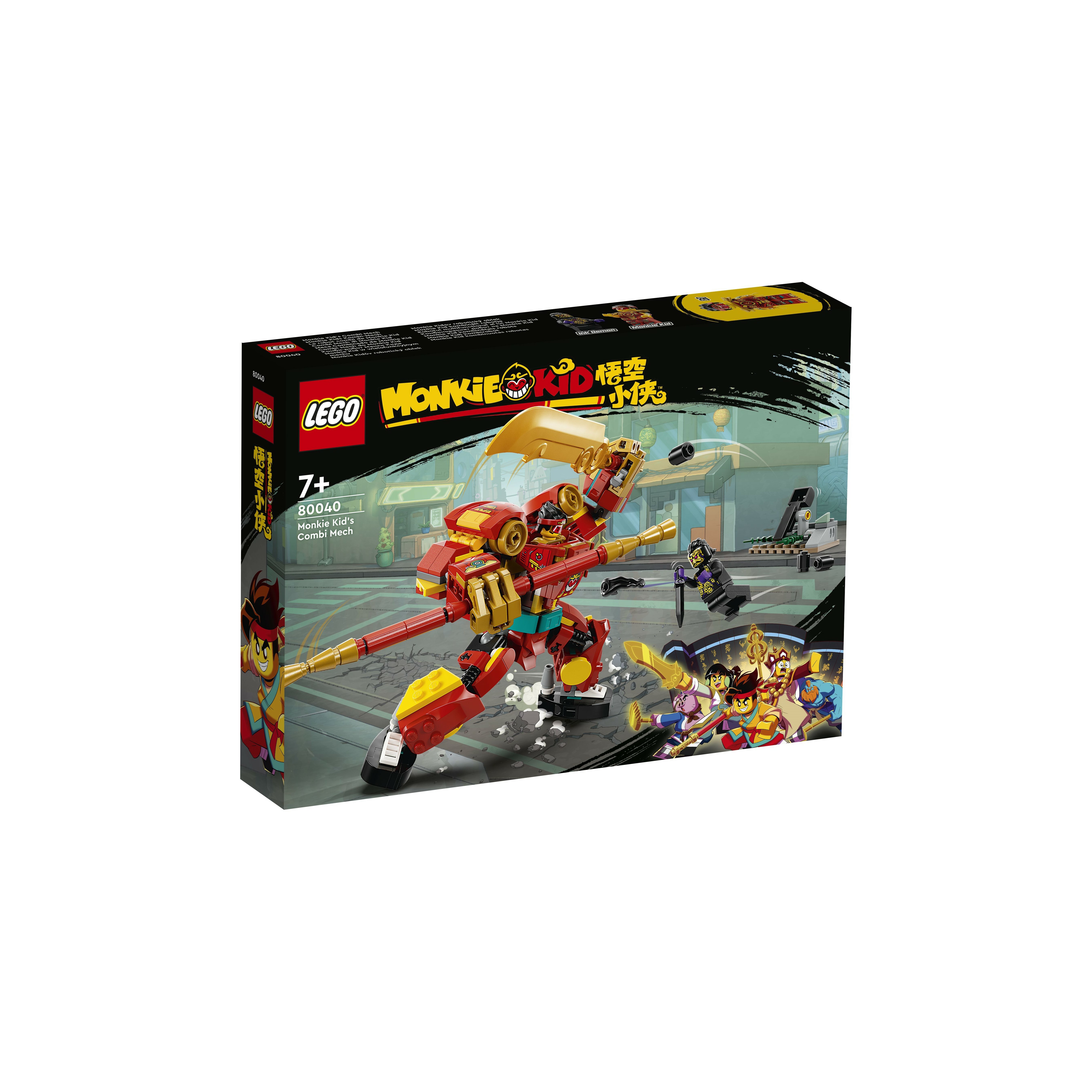 80040 - Monkie Kid's Combi Mech