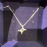 [S] SWAROVSKI PENDANT GEMINI CZWH/CRY/M, 5563893 (SSW48)