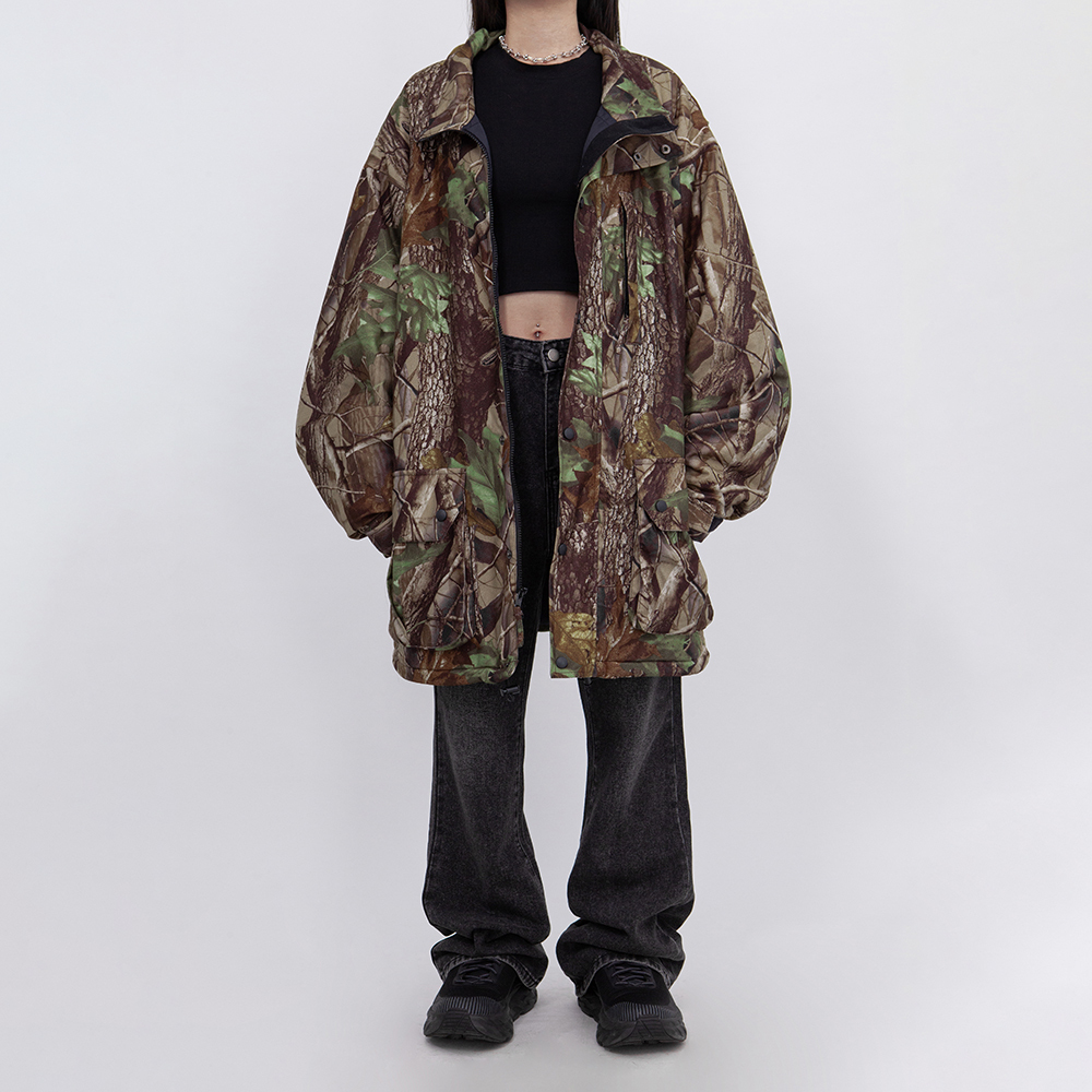 VINTAGE CAMO HUNTING JACKET
