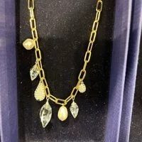 [S] SWAROVSKI NECKLACE CHARM CRY/MIX, 5522860 (SSW62)