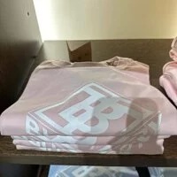[S] BURBERRY ELLISON LADIES CUT,ALABASTER PINK, 129246A2889 (SB33)