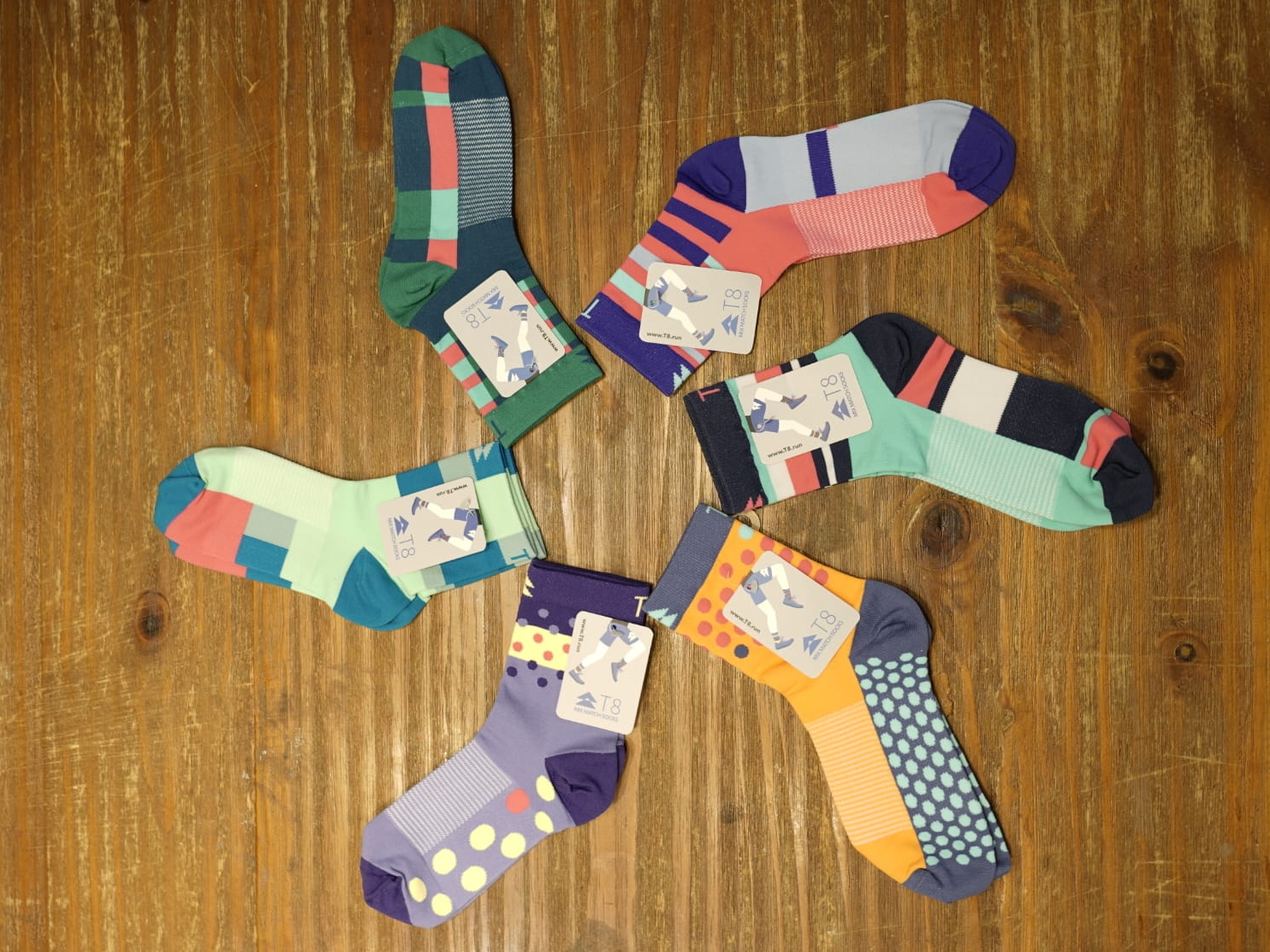 【新色】T8 Mix Match Socks 運動襪