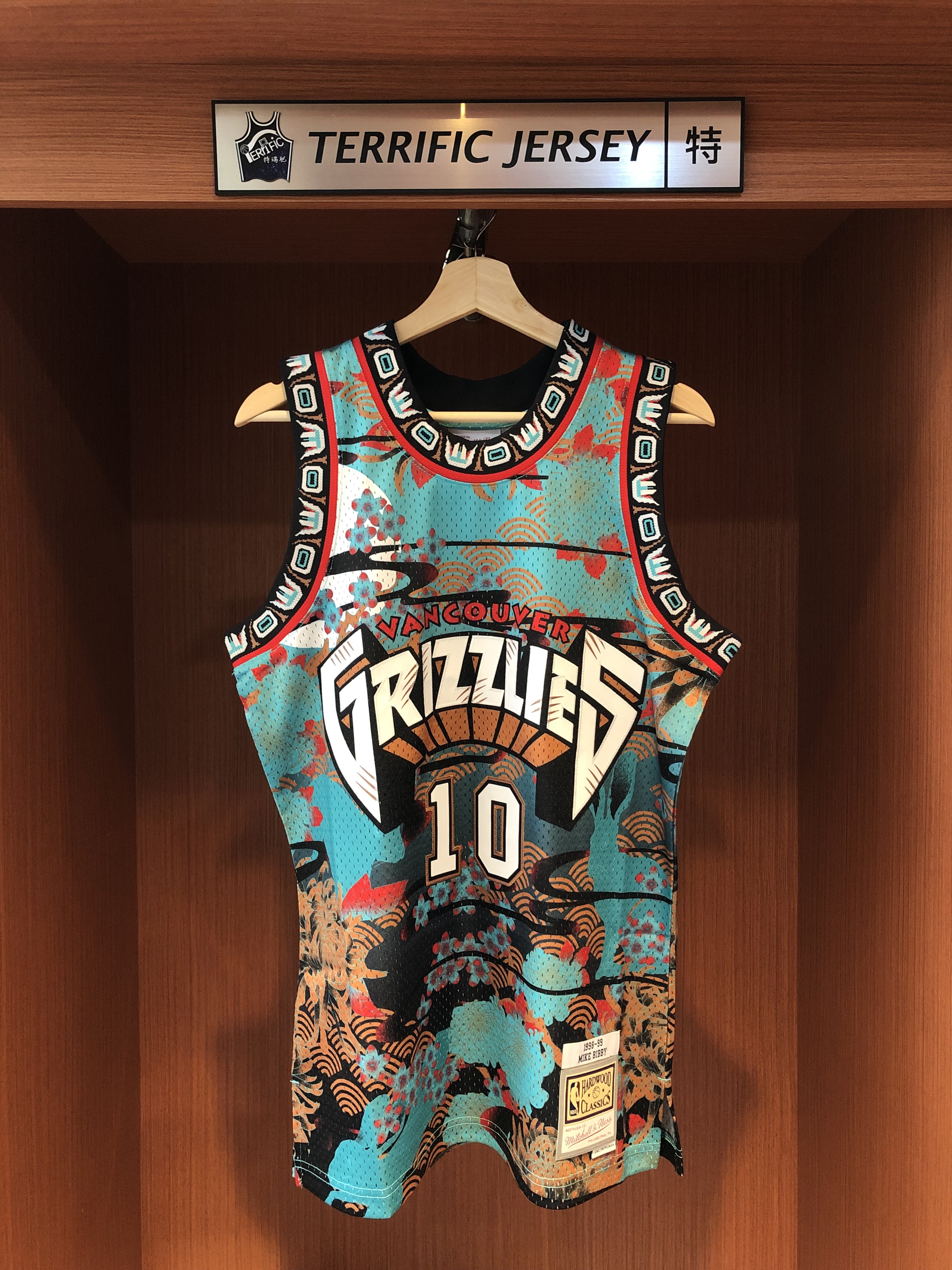 NBA球衣 Mike Bibby 溫哥華灰熊 新年款 兔年 98-99 M&N Swingman G2 球迷版 電繡 全新