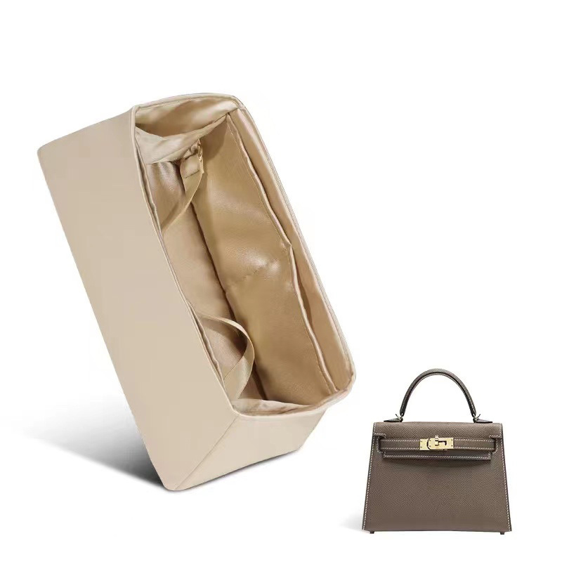 適用於Hermes愛馬仕kelly內膽包mini25/28/32 綢緞收納包