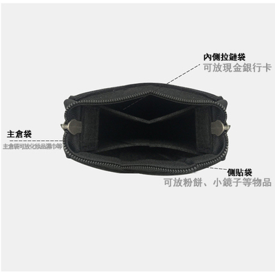 LV迷你琴譜包內膽包中包PETIT SAC PLAT購物袋整理拉鍊包撐