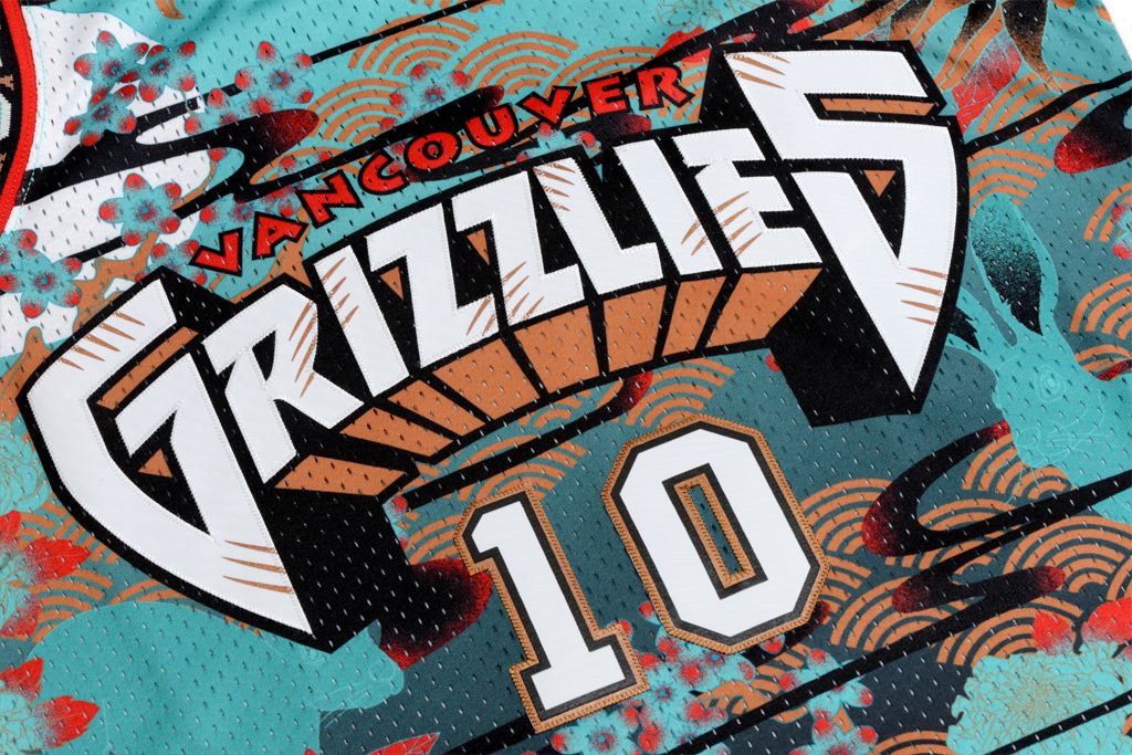 Mitchell & Ness 溫哥華灰熊隊 Mike Bibby 中國新年 Swingman 球衣