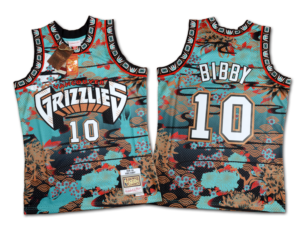 Mitchell & Ness 溫哥華灰熊隊 Mike Bibby 中國新年 Swingman 球衣