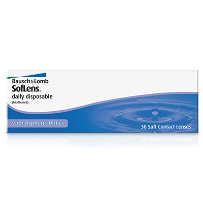 B&L Soflens Daily Disposable (Nearsighted) (Transparent Daily)