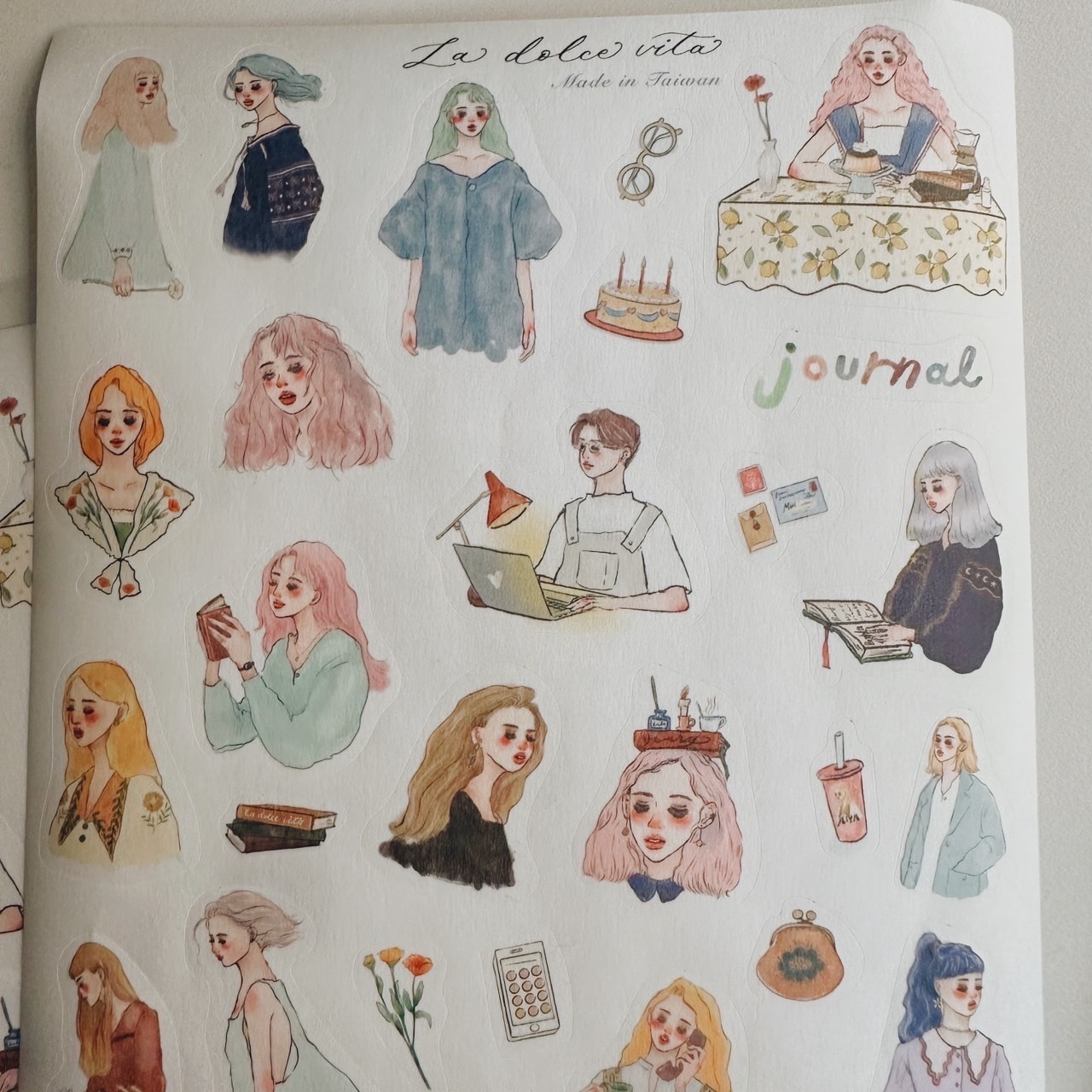 美好的存在 A5和紙貼紙 ｜甜蜜生活