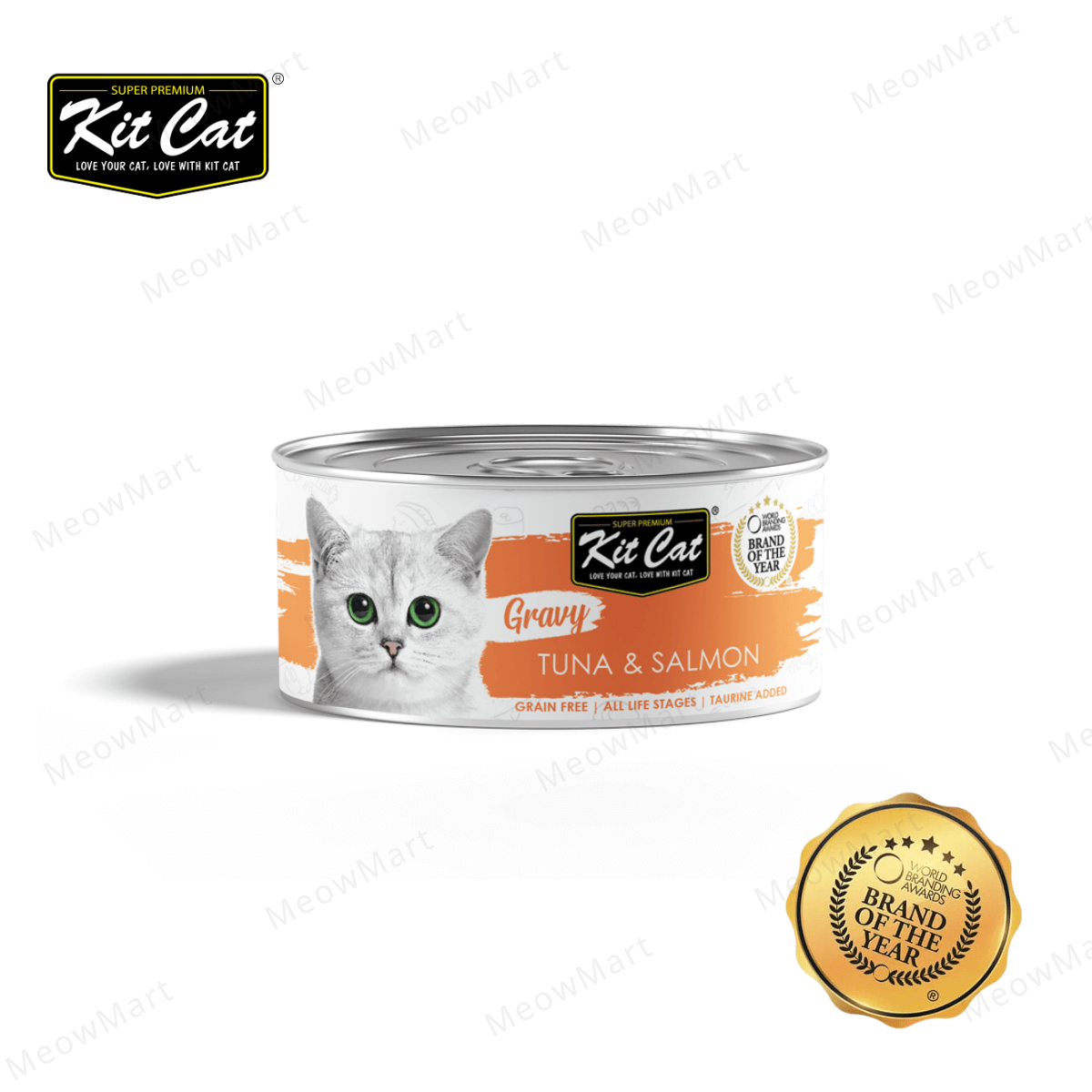 Kit Cat 鮮嫩營養肉汁湯主食罐 (吞拿魚+三文魚) 70g