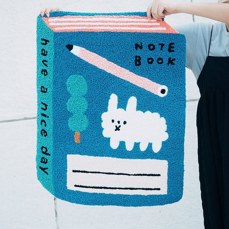 右手超人｜地毯｜筆記本