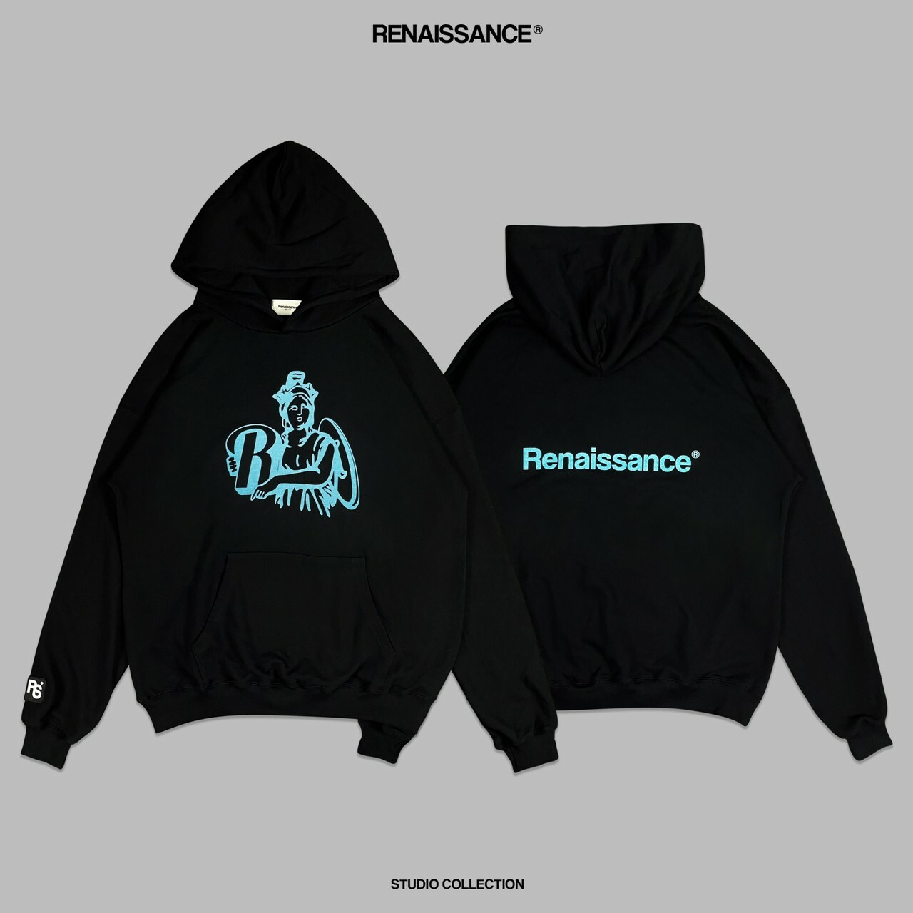 RENAISSANCE 守護雕像R LOGO帽T “ GUARDIAN R LOGO HOODIE ”