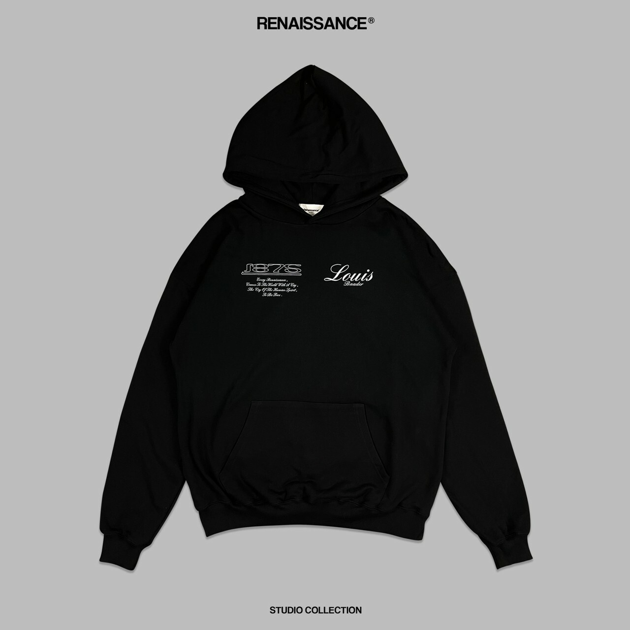 RENAISSANCE 天使油畫 LE REMORDS帽T “ LE REMORDS HOODIE