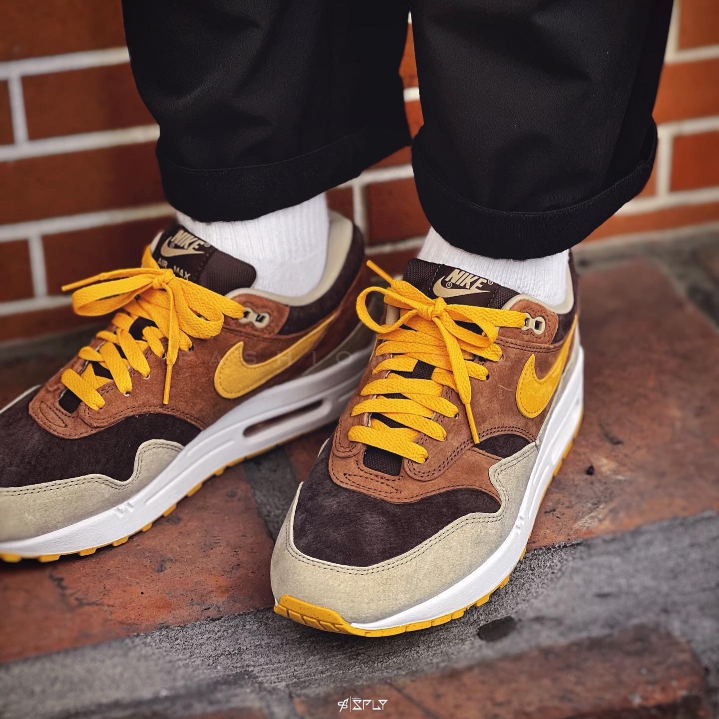 Nike Air Max 1 PRM Duck Pecan Yellow Ochre 棕黃醜小鴨