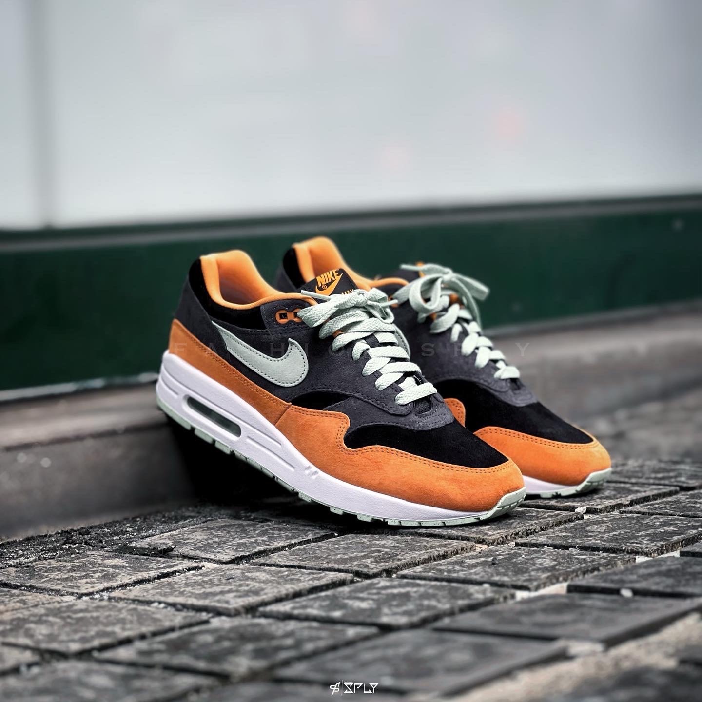 Nike Air Max 1 PRM Duck Honey Dew 灰橘 薄荷鴨  DZ0482-001