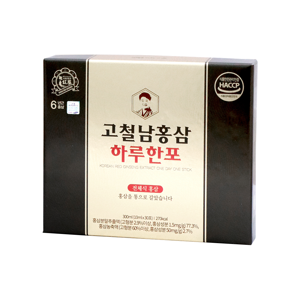 【高鐵男】韓國高麗紅蔘黃金飲x2盒(共60包)(結帳再享9折優惠)