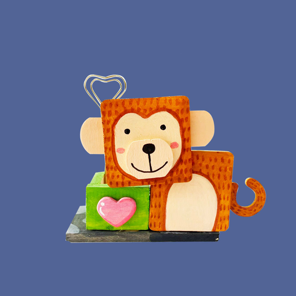 十二生肖memo夾-猴子