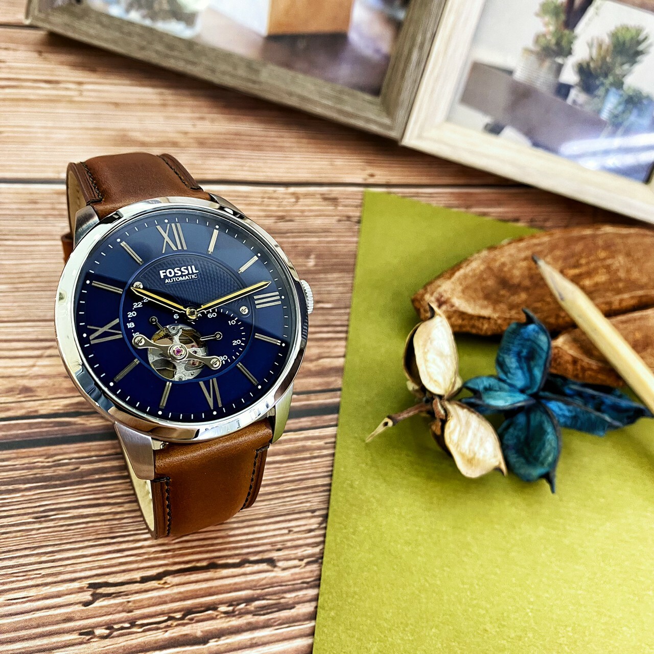 【Fossil】TOWNSMAN 爵士魅力鏤空機械錶 ME3110 44mm 現代鐘錶