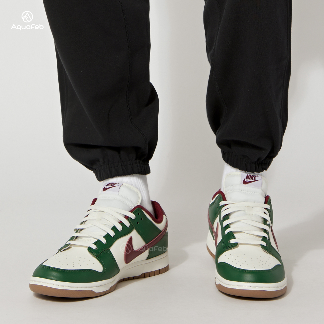 Nike Dunk Low Retro Gorge Green 男 綠白 聖誕節 低筒 休閒鞋 FB7160-161