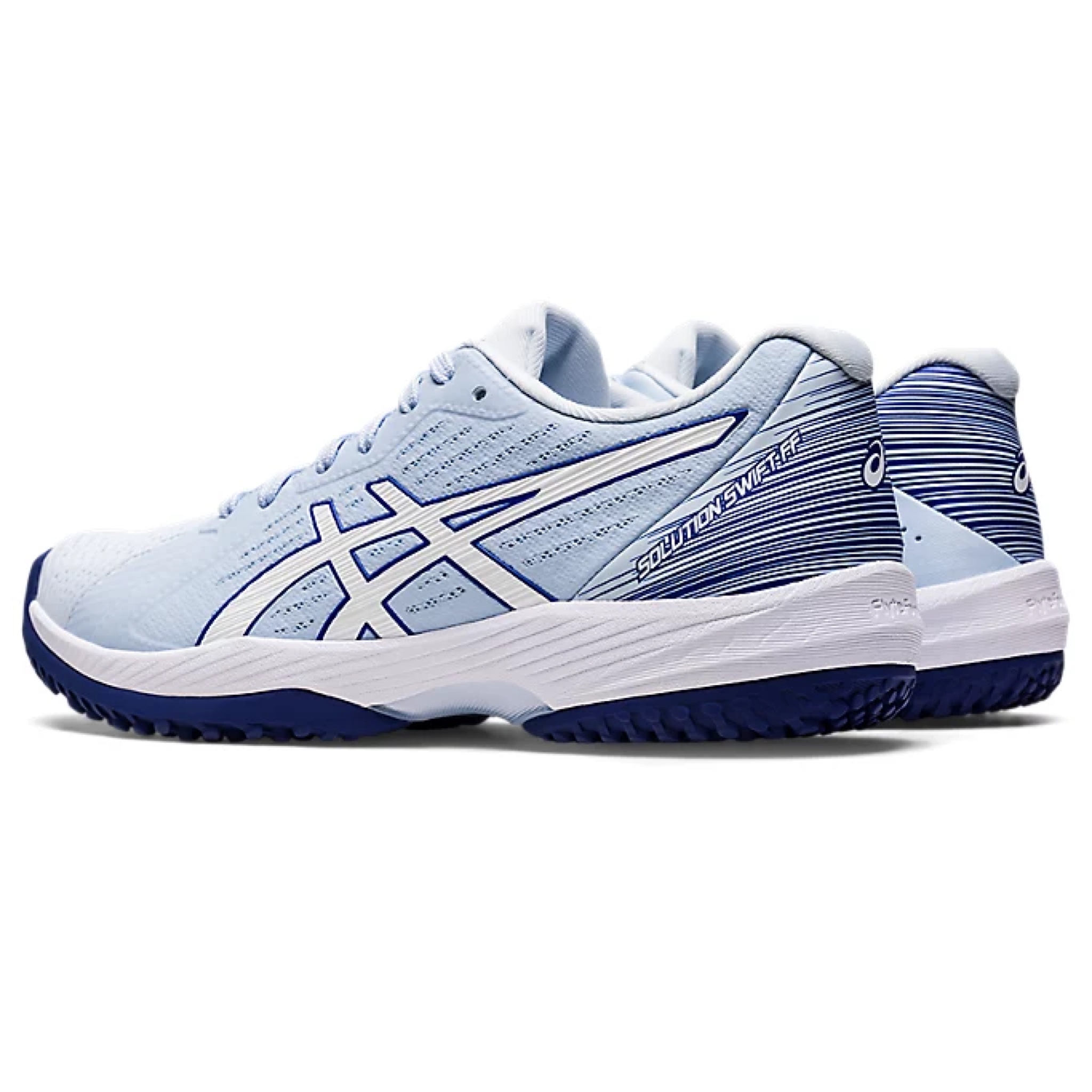 💥日本直送】Asics SOLUTION SWIFT FF OC 網球鞋女性用粉藍色