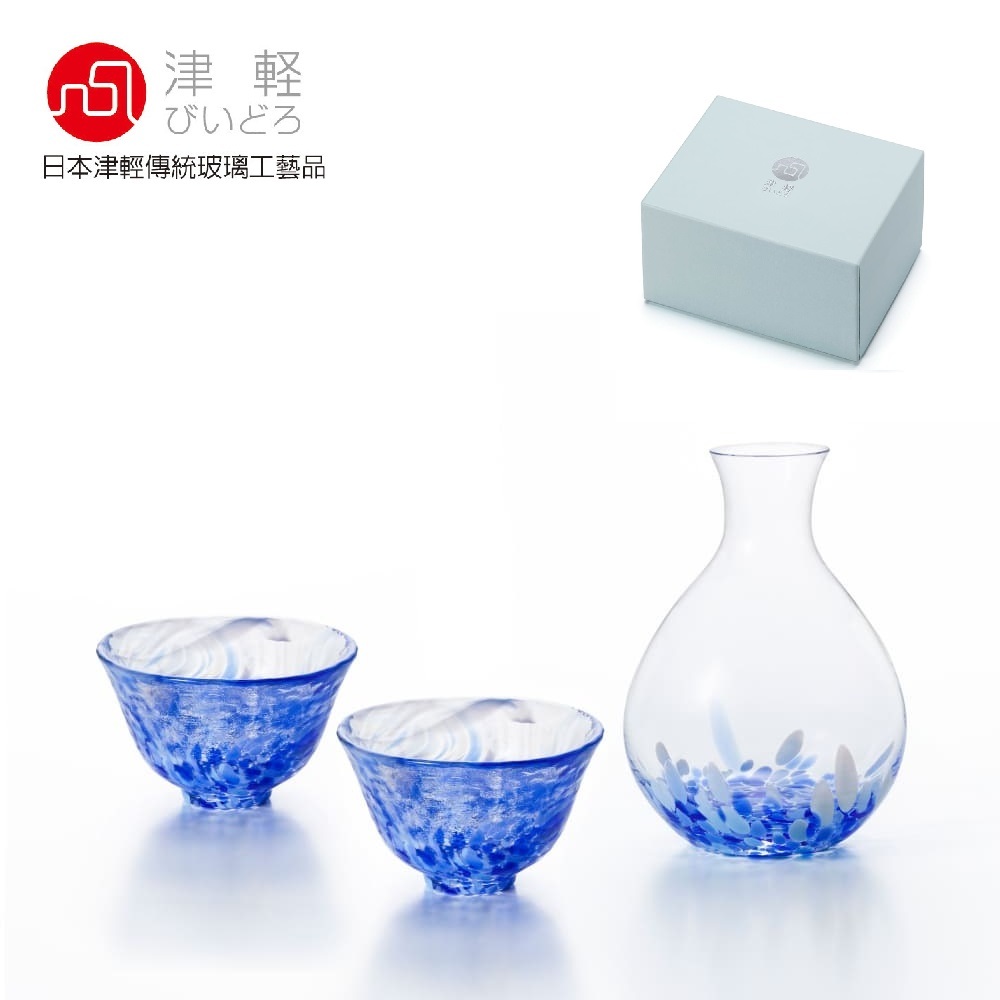 日本津輕 岩清水一壺兩杯(禮盒組) /1組