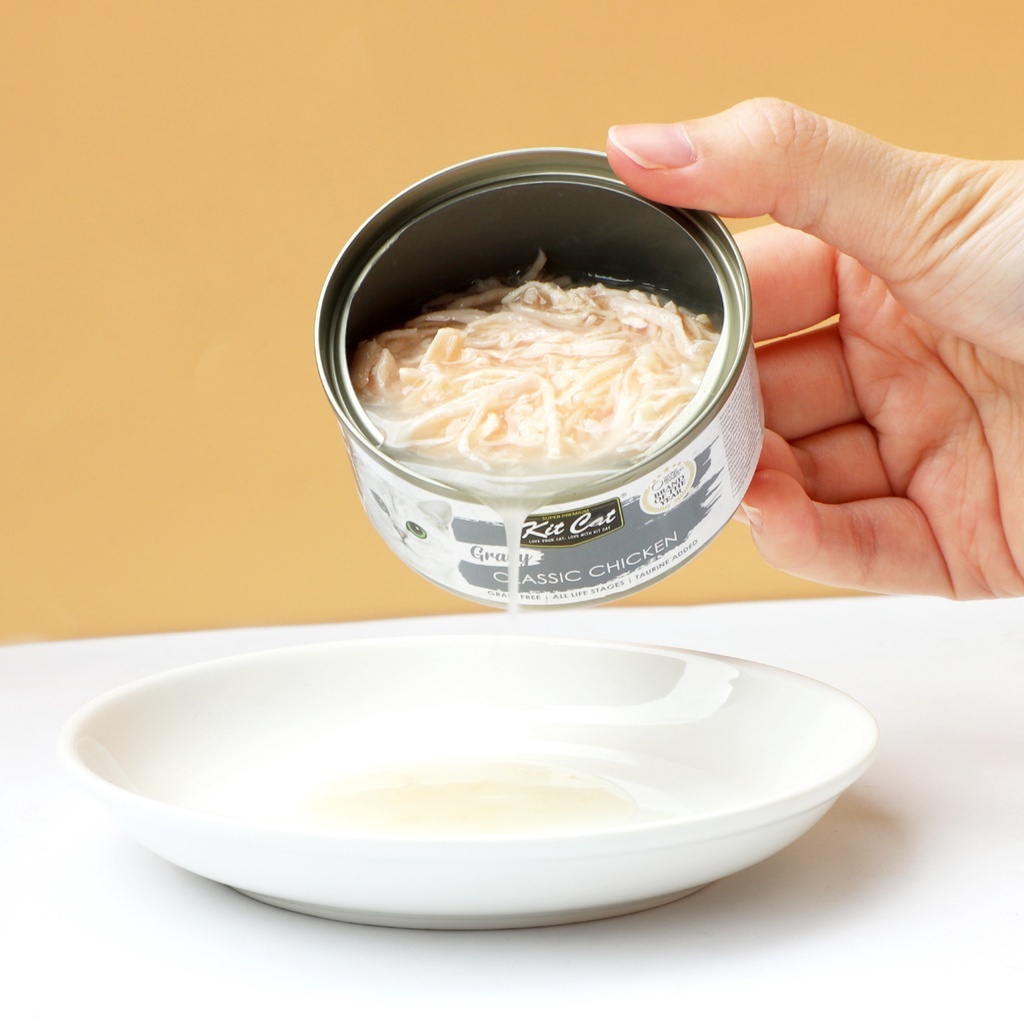 Kit Cat Gravy 鮮嫩營養肉汁湯貓主食罐