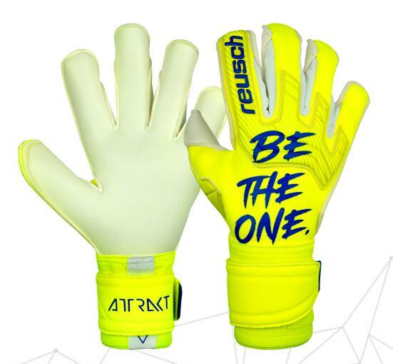 Reusch Attrakt Gold X Alpha safet yellow -龍門手套