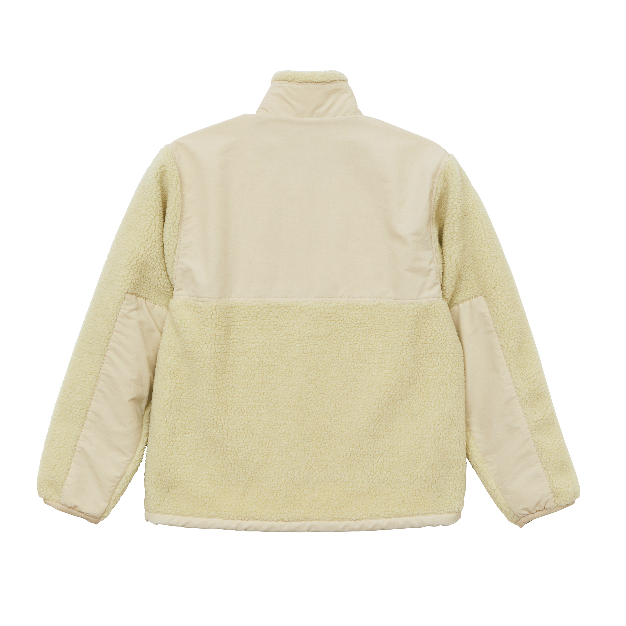 United Athle  羔羊毛 立領 毛絨外套 自然米黃 3749501-019 [台灣現貨]