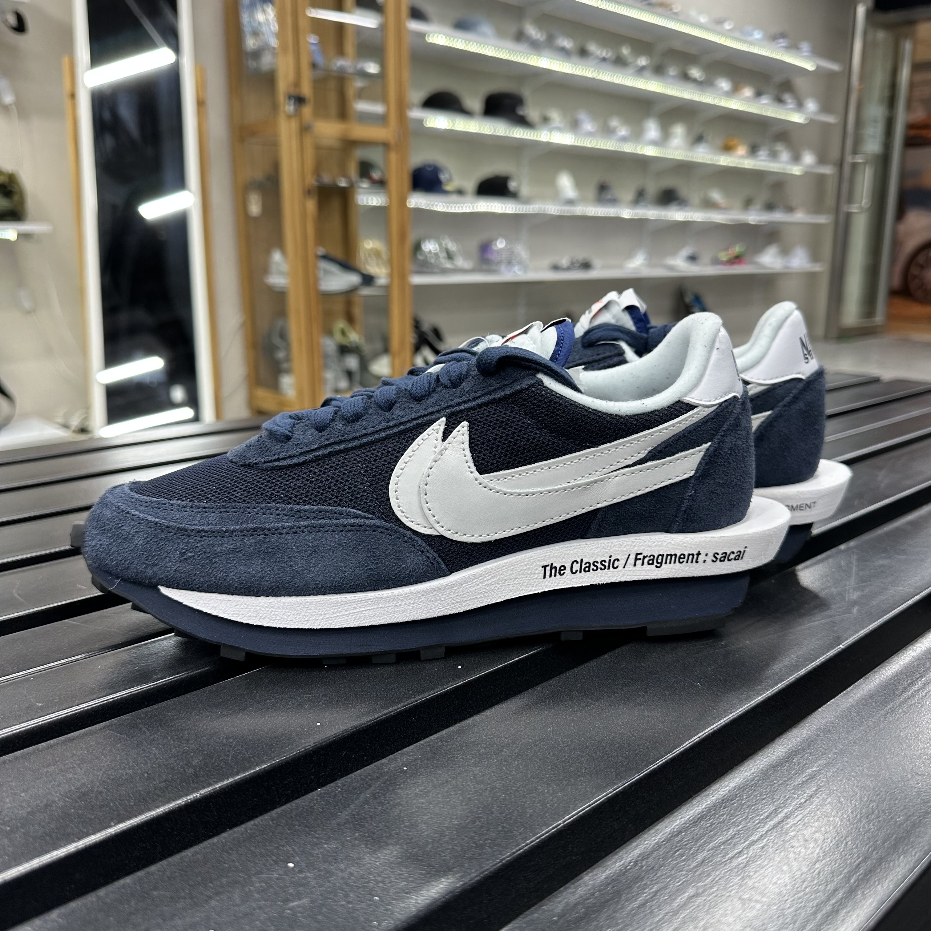 Sacai x Fragment x Nike LDWaffle Blue Void DH2684-400