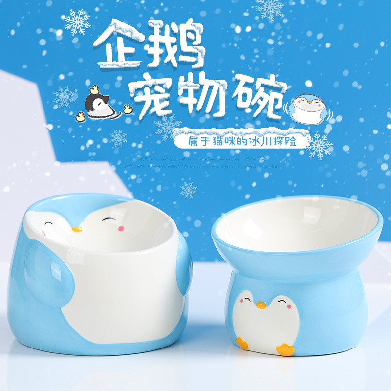 陶瓷碗 企鹅造型