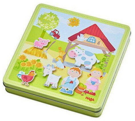 農場的一天(HABA 德國桌遊-Peter & Pauline's Farm Magnetic)