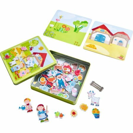 農場的一天(HABA 德國桌遊-Peter & Pauline's Farm Magnetic)