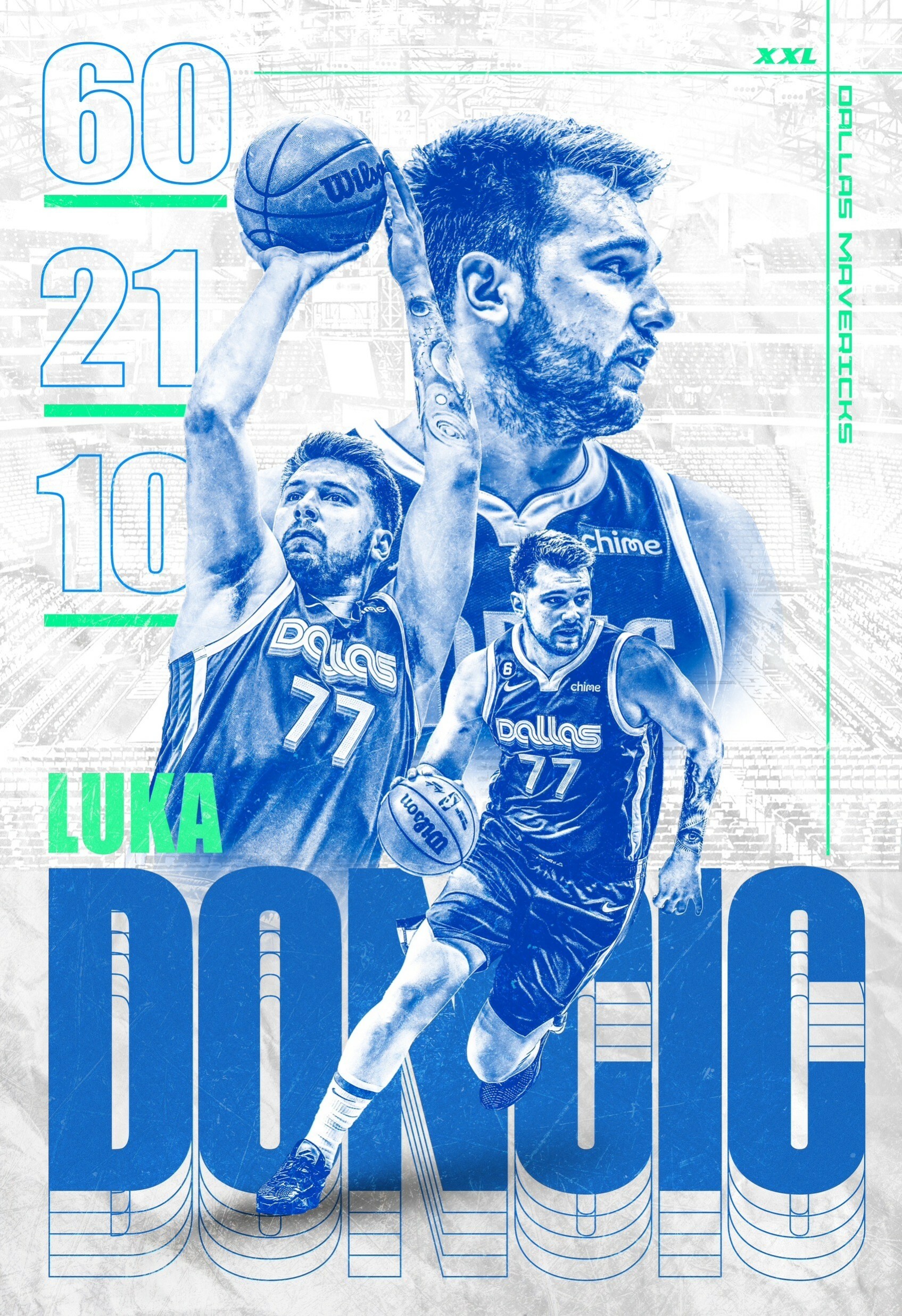 XXL 2023 1月號 Boston Celtics 綠騎士的最後試煉  隨書附贈 Luka Doncic 紀念海報