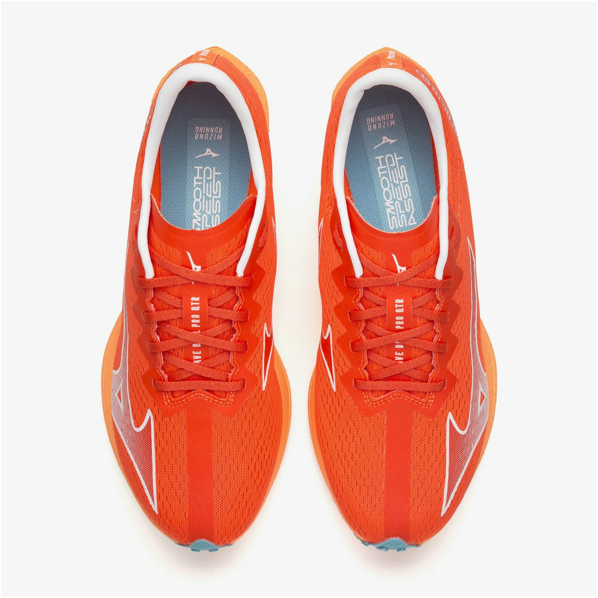💥日本直送】Mizuno Wave Duel PRO QTR 田徑鞋運動鞋跑鞋鞋波鞋橙色x藍色