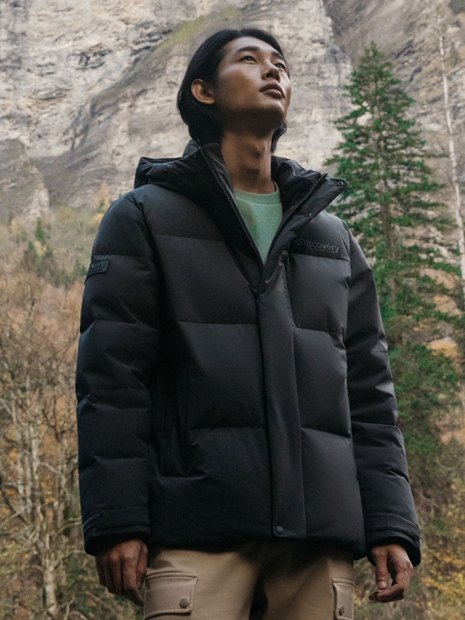 Discovery Leicester G RDS  羽絨外套 炭灰色 男款