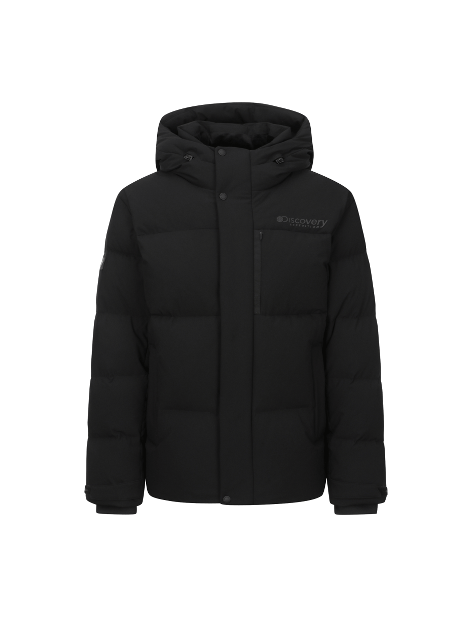 Discovery Leicester G RDS  大LOGO 羽絨外套 黑色 男款