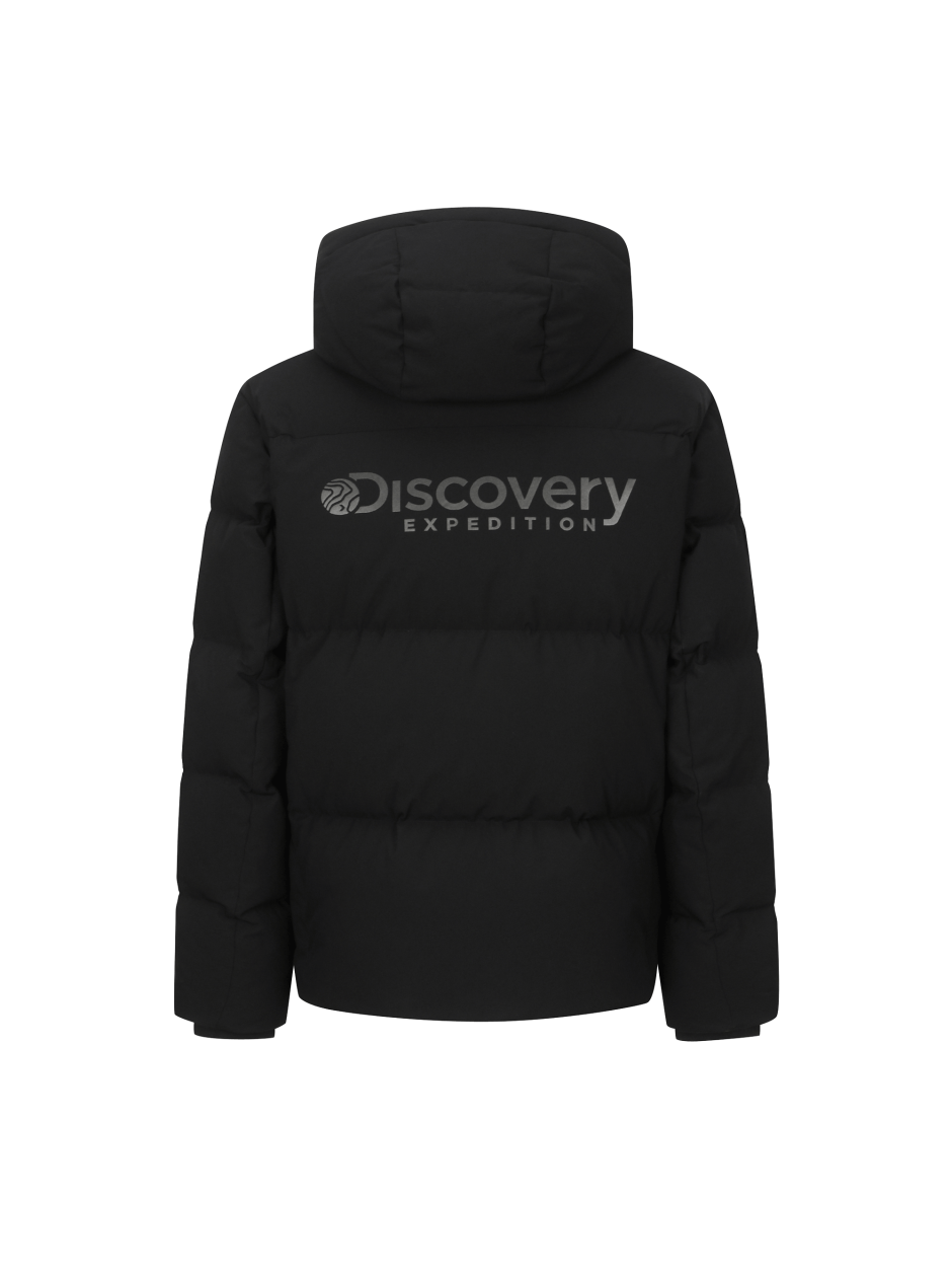 Discovery Leicester G RDS  大LOGO 羽絨外套 黑色 男款