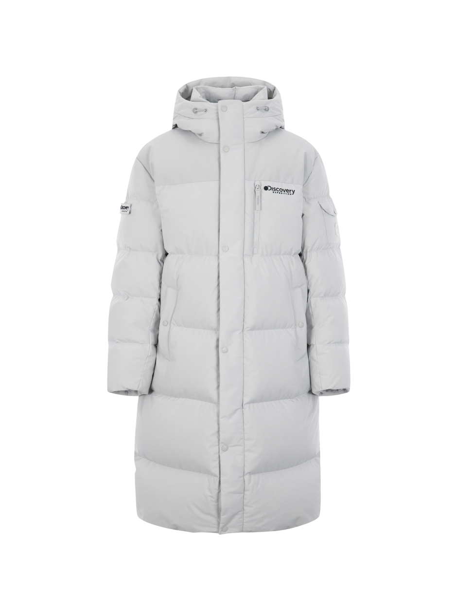 Discovery Barnsley 長版羽絨外套 灰白色 男款