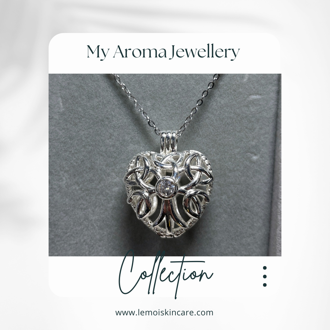 925頸鏈方晶鋯石吊咀香薰套裝