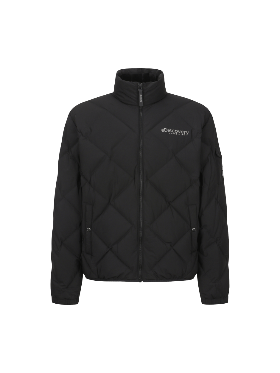 Discovery Dehas 高領輕質外套 黑色 男款