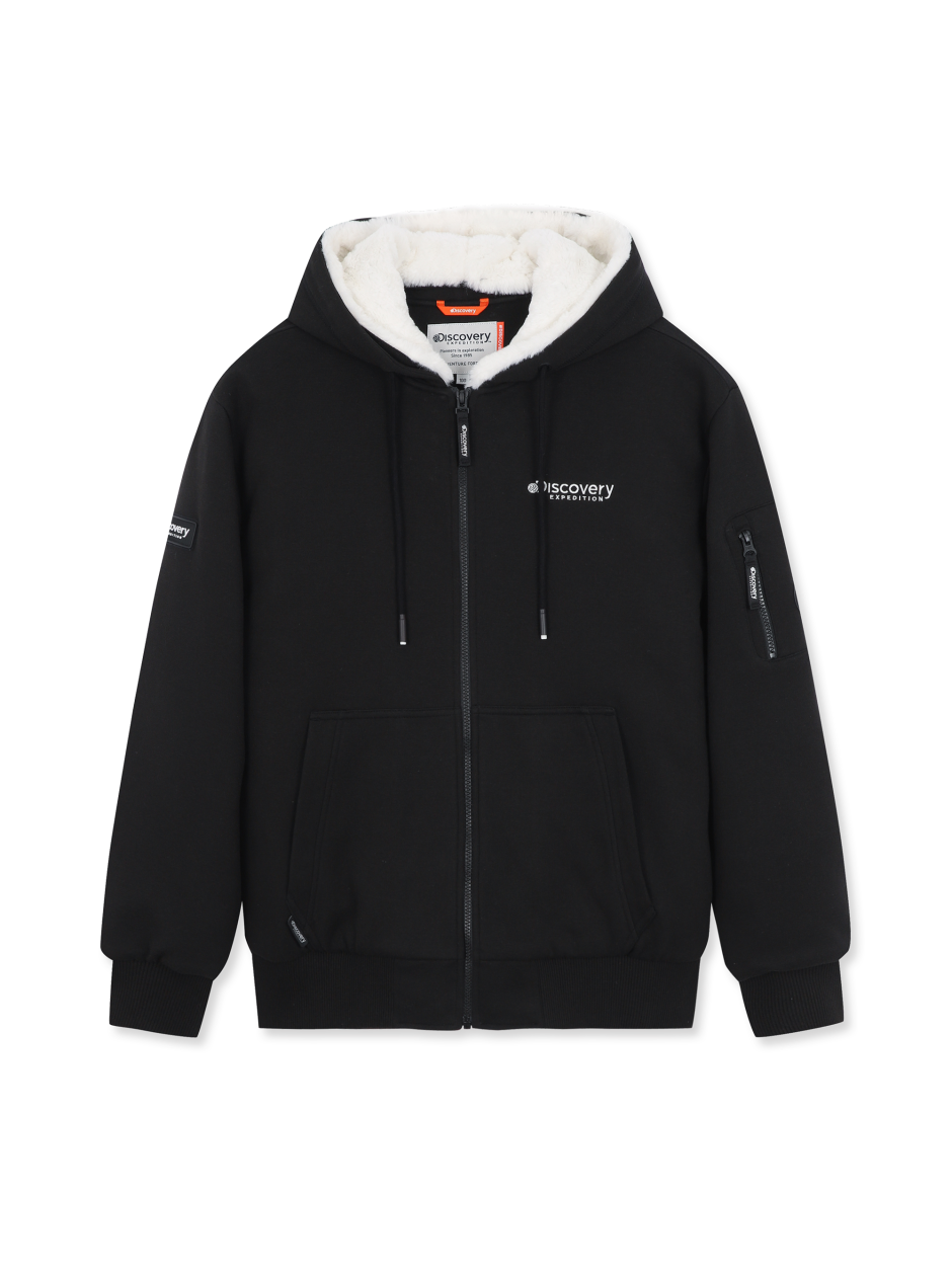 Discovery Tori 連帽拉鍊夾克 外套 黑色 男款