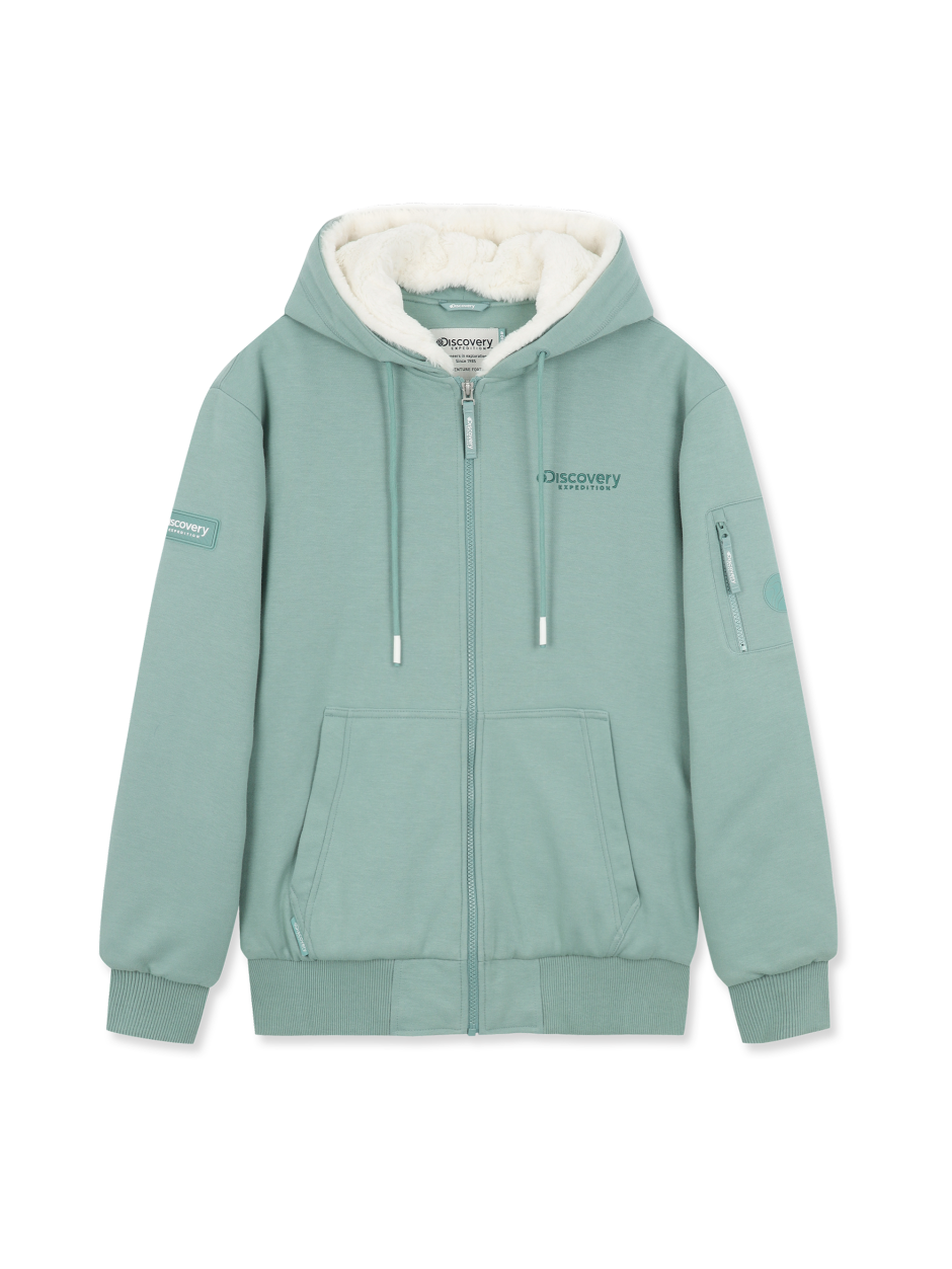 Discovery Tori 連帽拉鍊夾克 外套 薄荷綠 男款