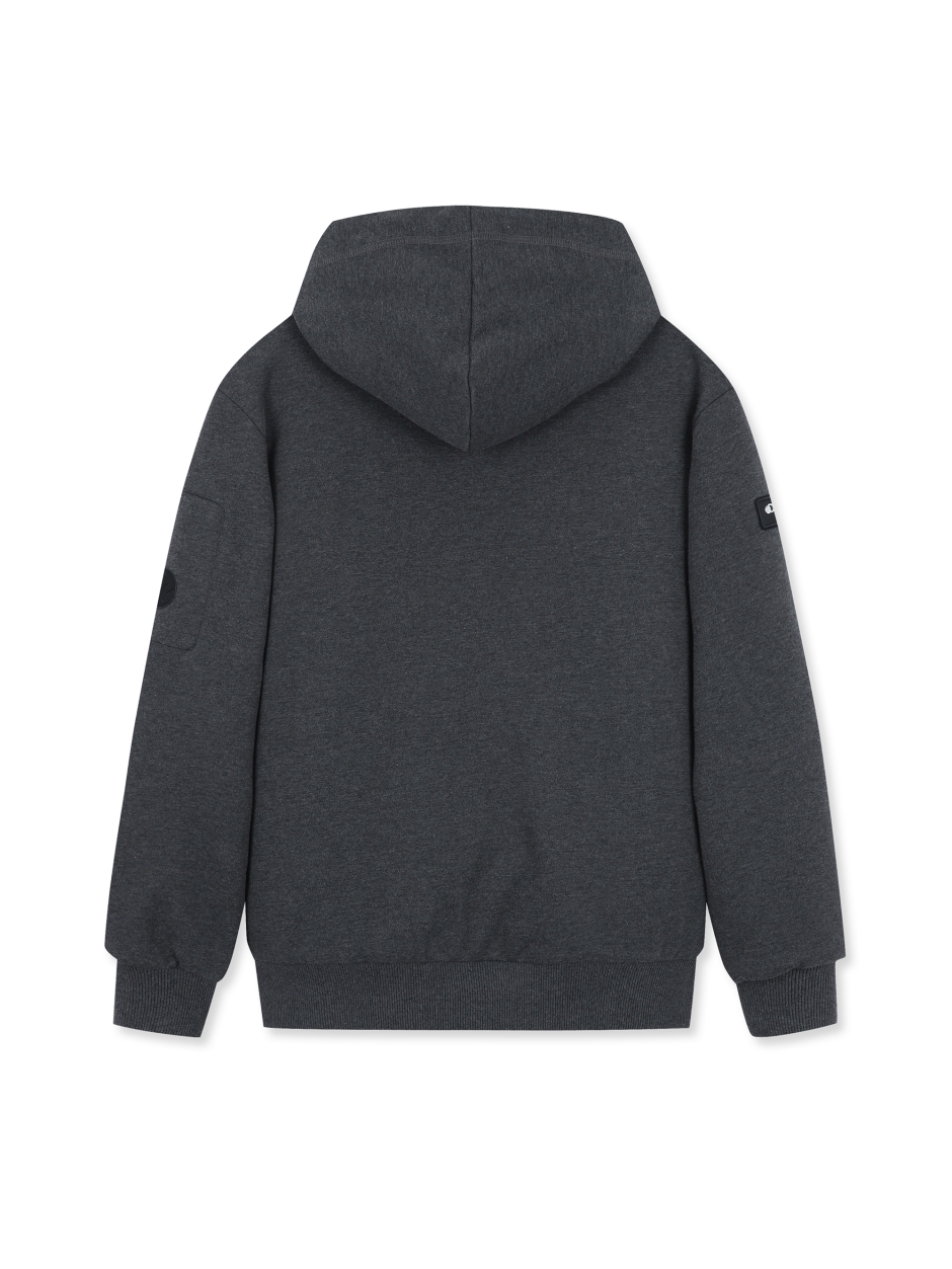 Discovery Tori 連帽拉鍊夾克 外套 炭灰 男款