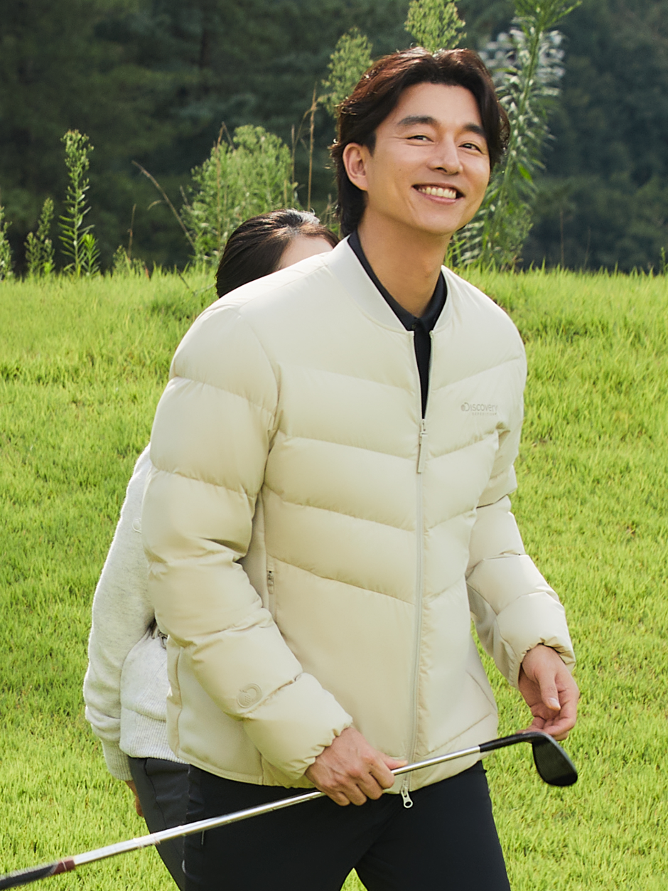 Discovery  Louis Goose 輕質鵝絨外套 米色 男款