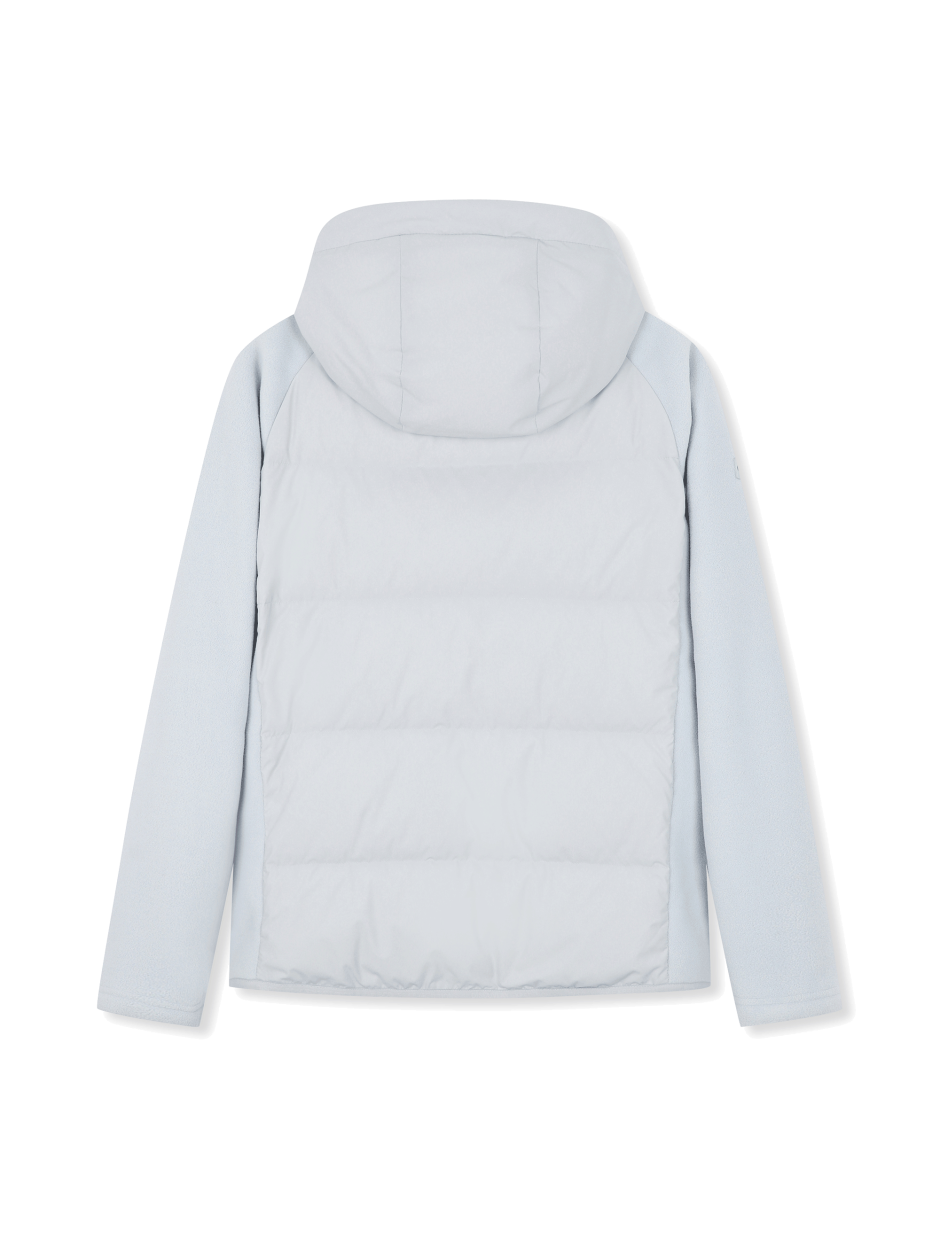 Discovery  Exynus 連帽鵝絨外套 藍灰色 男款