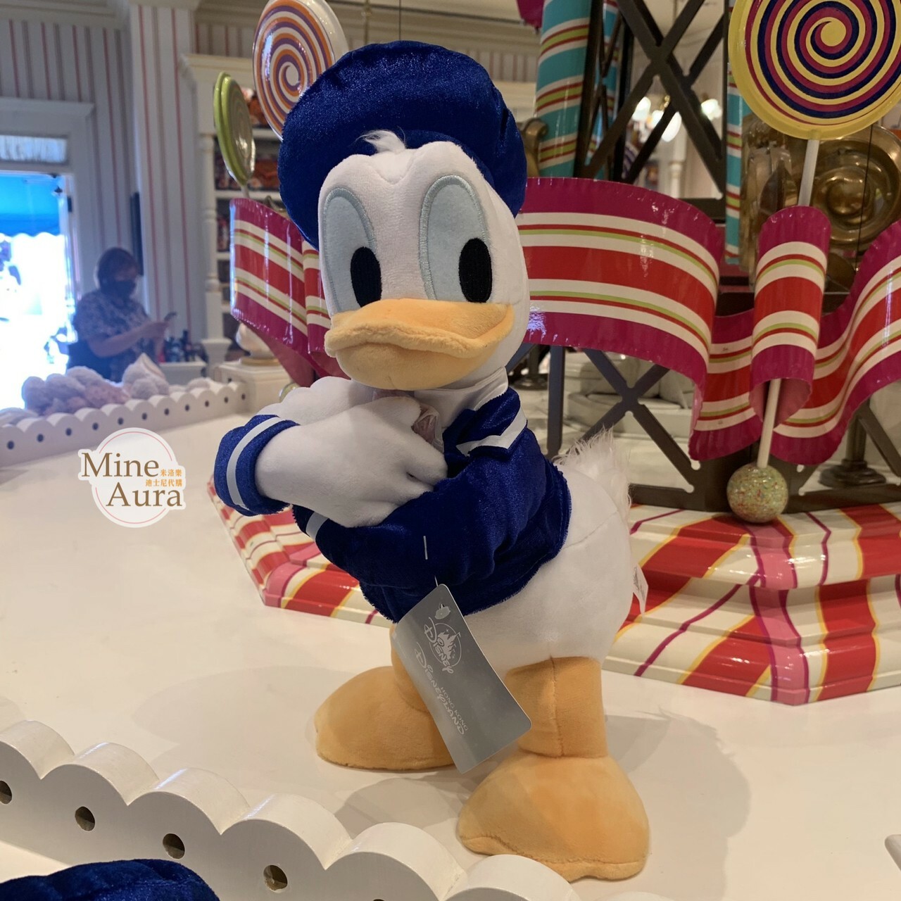 (現貨) 唐老鴨 Donald 水手服系列 可站立 娃娃 玩偶 公仔 -香港迪士尼樂園