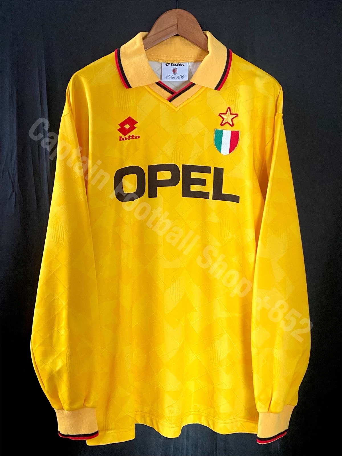AC Milan 1994 European Super Cup Lotto L/S Third Shirt #6