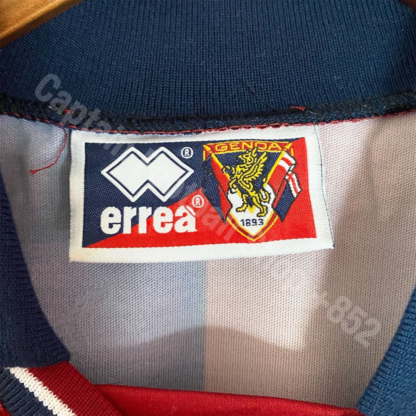 Genoa 1994-1995 Home Official Shirt #11 KAZU