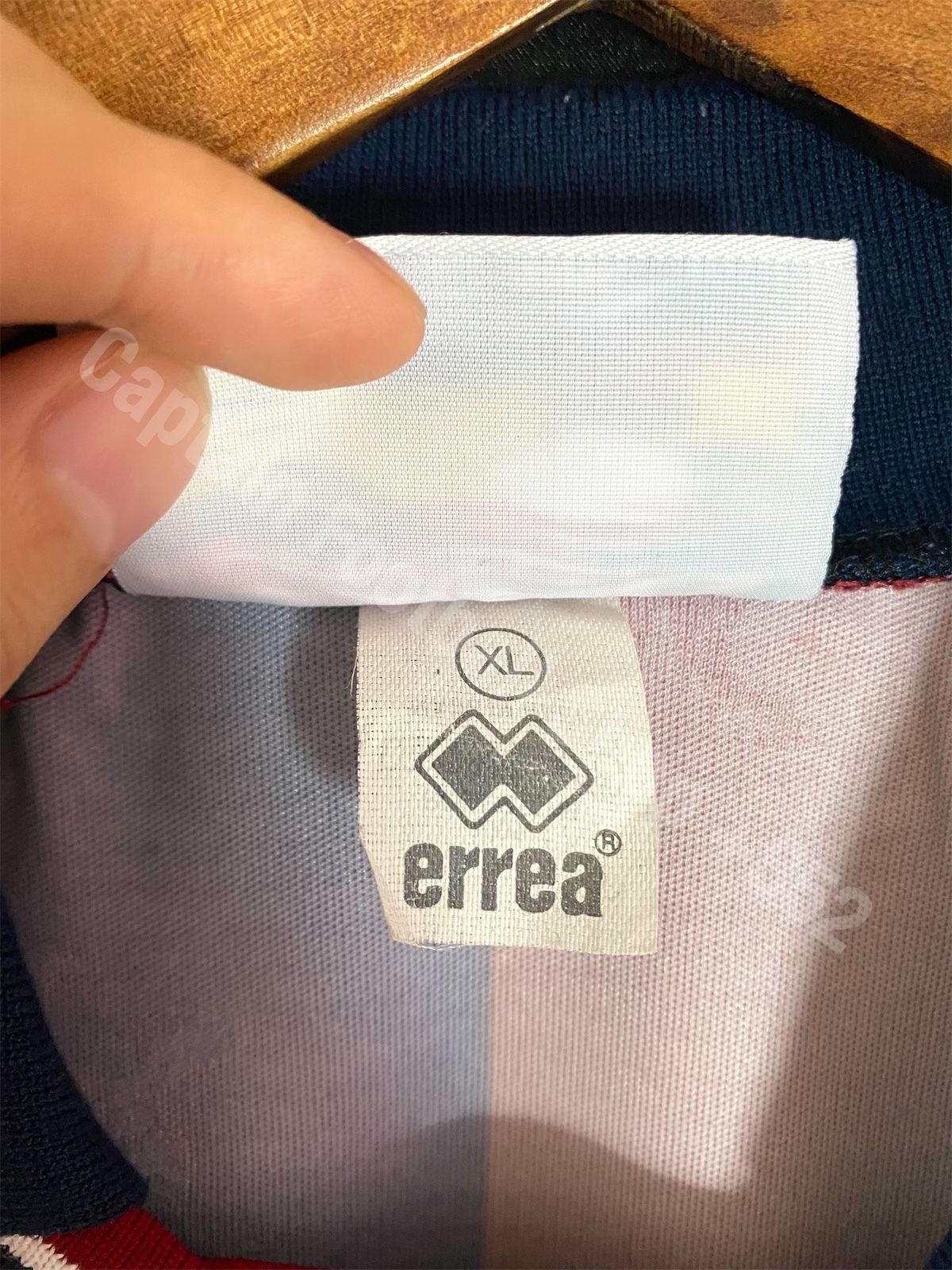 Genoa 1994-1995 Home Official Shirt #11 KAZU Genoa 1994-1995 Home Official Shirt #11 KAZU